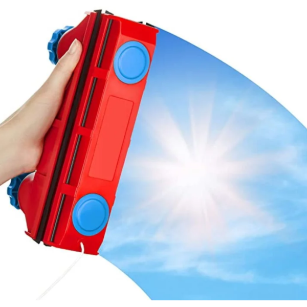 Щетка магнитная для мытья стекол окон с двух сторон The Glider