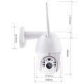 Уличная, поворотная, погодозащитная цифровая IP-камера Wi-Fi HD 1080P / 2MP PT20. PR5| Камера наружного наблюд