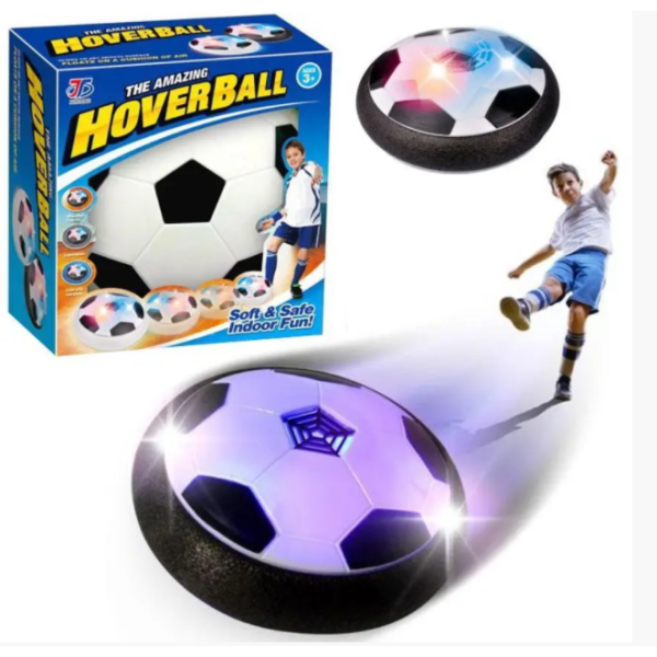 Футбольный мяч Ховербол HoverBall с подсветкой, безопасный для игры дома