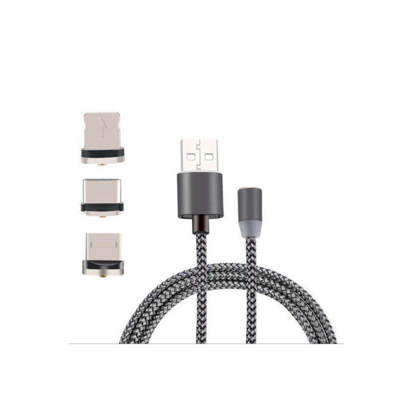 Шнур кабель магнитный CHARGER 3 в 1 PR2