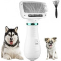 Фен-расчёска для шерсти собак и кошек 2в1 Щетка для груминга животных Pet Grooming Dryer