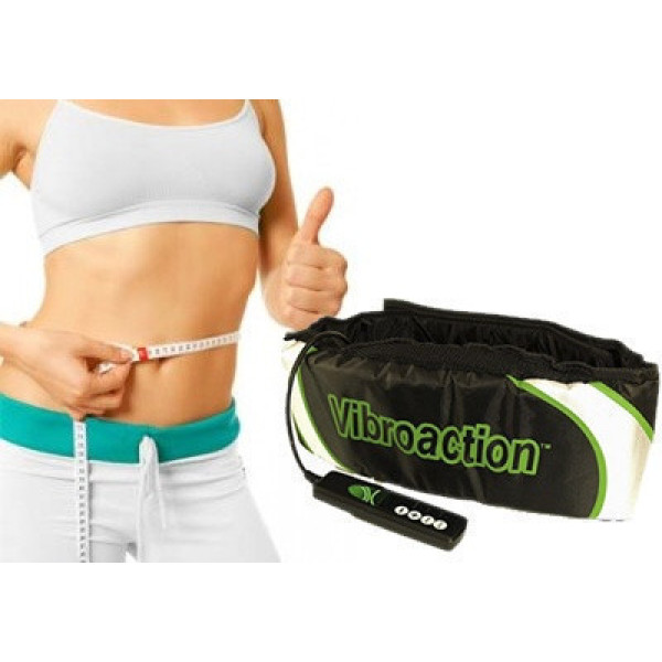 Пояс - массажер для похудения Vibroaction H0229 Вибромассажер для талии Виброэкшн