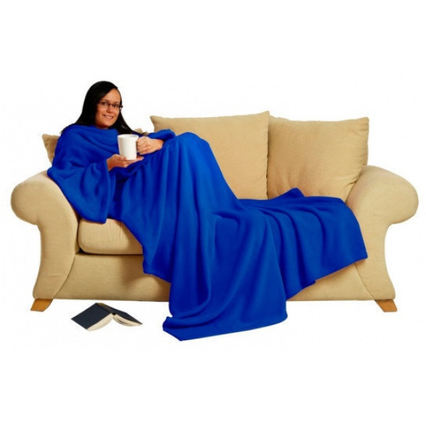 Одеяло-плед с рукавами Snuggie Снагги | теплый рукоплед | плед-халат PR3