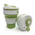 Универсальная термочашка кружка для кофе, чая, напитков складная силиконовая, 350 мл