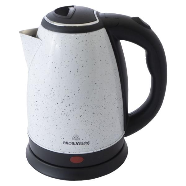 Электрочайник Crownberg CB 2843 White Чайник электрический белый