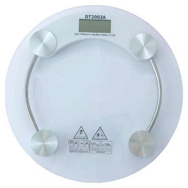 Весы стеклянные напольные электронные Domotec DT-2003 до 180 кг