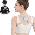 Корректор осанки с вибрацией/ Корсет для позвоночника / Умный пояс поддержка спины USB зарядка