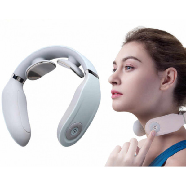 Массажер для шеи аккумуляторный 3 программы Smart Neck Massager