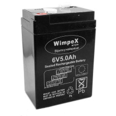 Аккумулятор 6 вольт 5 ампер 645 6V 5.0Ah Wimpex