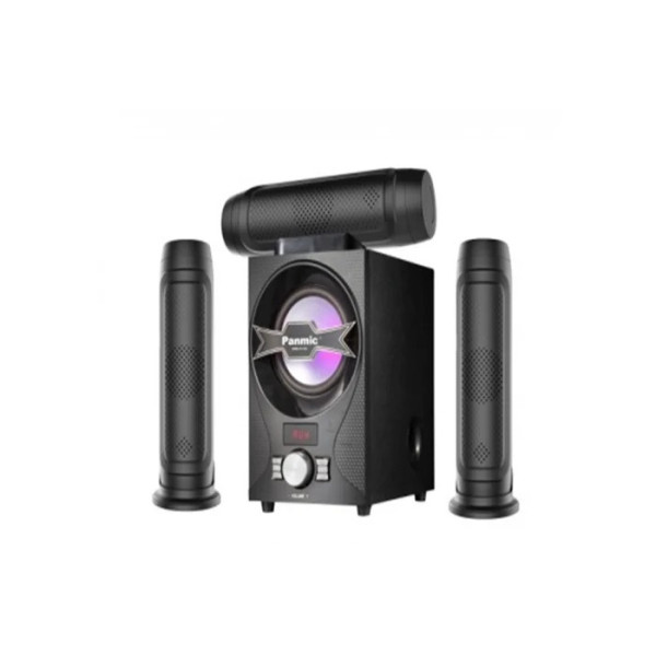 Музыкальные колонки 3.1. Домашний центр Сабвуфер 60ВТ E-603 Акустическая система USB / SD / AUX / Bluetooth / FM-радио