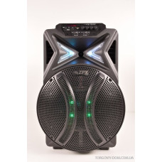 Аккумуляторная акустическая система ZPX ZX7782 Мобильная акустика на аккумуляторе с радиомикрофоном 90 Вт