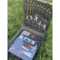Большой профессиональный набор инструментов в чемодане 408 предметов · Универсальный набор инструментов для дома и авто с трещеткой