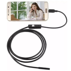 Камера Эндоскоп Android and PC Endoscope · Гибкая USB камера 2 метра · Эндоскопическая камера для смартфона, планшета, ноутбука
