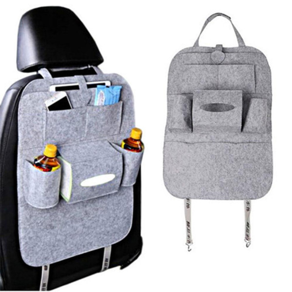 Органайзер для автомобиля на спинку сидения авто · Держатель в машину автомобильный Кармашки + Подстаканники