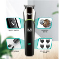 Триммер для стрижки волос VGR V-191 беспроводной · Машинка для стрижки волос, бороды, усов аккумуляторная 4 насадки