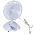 Настольный вентилятор бытовой Wimpex 2в1 WX-601 с прищепкой для удобной установки, 2 скорости