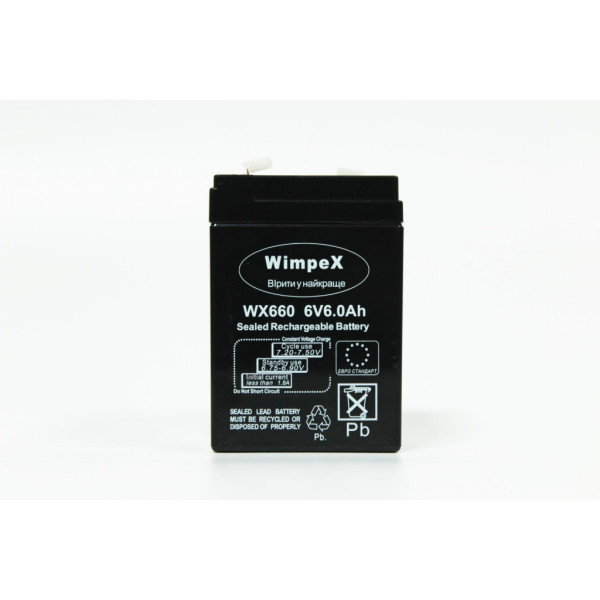 Аккумулятор Wimpex 6V/6Ah 2021