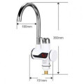 Водонагреватель проточный на кран с душем Water Faucet & Shower с нижним подключением · Кран - бойлер мгновенного нагрева воды c LCD дисплеем