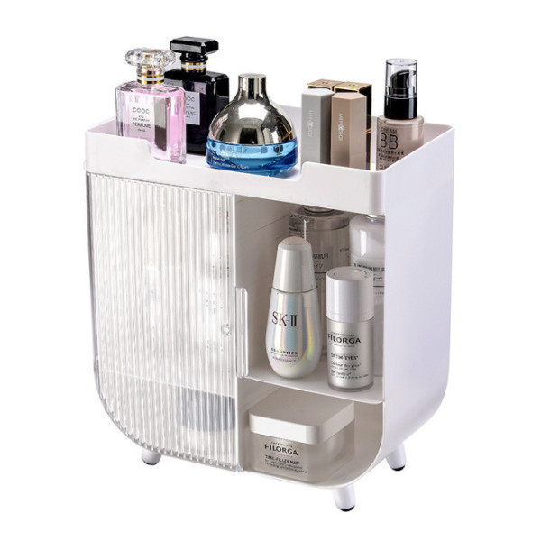 Органайзер для косметики · Шкафчик для хранения косметики · Кейс косметический белый W-8