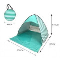 Палатка автоматическая пляжная Stripe 150 х 165 х 110 см · Самораскладывающаяся туристическая палатка с защитой от ультрафиолета Upf 50+ в чехле