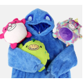 Детская толстовка – плед с рукавами Huggle Pets Hoodie для детей 3 в 1 · Подушка + Игрушка + Худи · Универсальный размер до 150 см