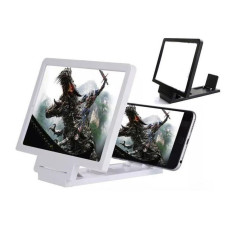 3D увеличитель экрана мобильного телефона Enlarged Screen · Увеличительная линза - лупа · Универсальное увеличительное стекло · Держатель телефона