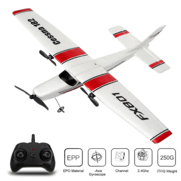 Самолёт Cessna FX 801 с дистанционным управлением · Планер радиоуправляемый USB зарядка