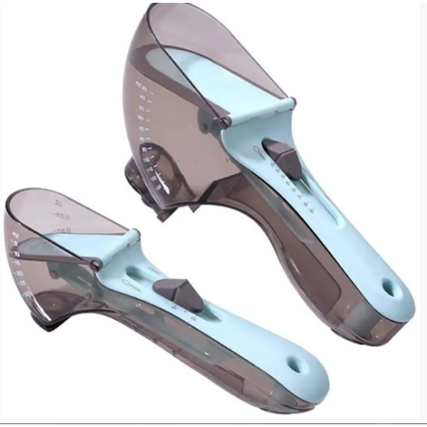 Регулируемые мерные ложки Набор из 2 шт Adjustable measuring spoon