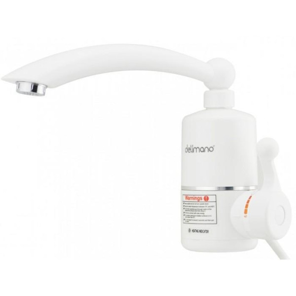 Бойлер - кран Delimano W-60 ∙ Проточный водонагреватель ∙ Боковое подключение