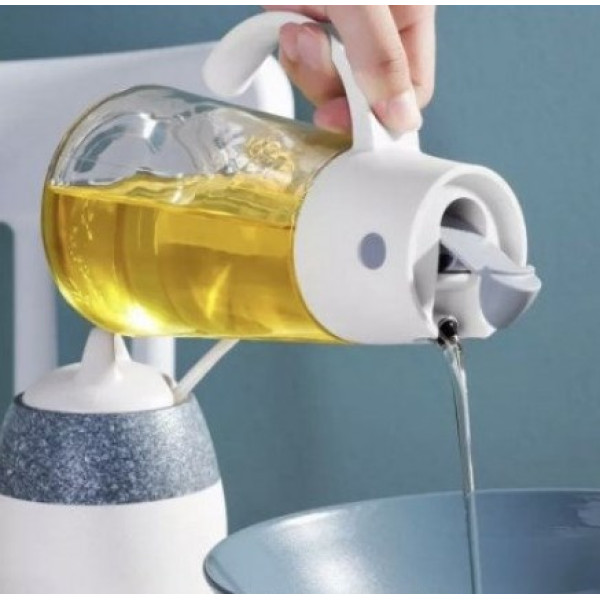 Стеклянный графин – дозатор уксуса / оливкового масла, 550 мл