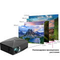Портативный домашний кинотеатр – проектор С80UP ∙ LED - кинопроектор с динамиком и поддержкой USB ∙ Android ∙ Wi-fi ∙ Bluetooth ∙ Wi-light