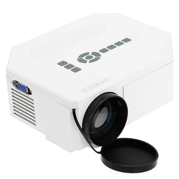 Портативный мини-проектор PRO-UC30 W8 мультимедийный светодиодный Домашний кинотеатр