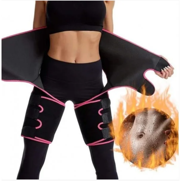 Утягивающий пояс для похудения и коррекции фигуры ∙ Корректирующий пояс – костюм Adjustable One piece Waist Band