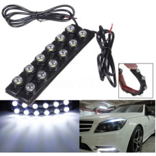 Гибкие дневные ходовые огни светодиодные автомобильные ДХО LED DRL 1202-6 4941