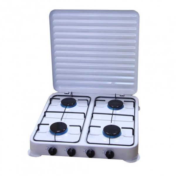 Настольная газовая плита Rainberg RB-004 ∙ Газовая плитка – таганок на 4 конфорки