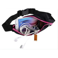 Спортивная сумка на пояс для бега Go Runners Pocket Belt ∙ Спортивный органайзер с карманами ∙ Поясная спортивная сумка