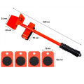 Набор для перемещения мебели и тяжёлых предметов Furniture Mover Rollers
