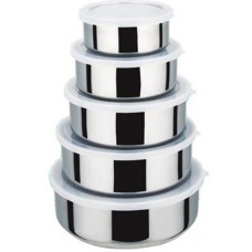 Набор судков 5 шт UNIQUE UN-1515 из нержавеющей стали ∙ Судок нержавейка ∙ Силиконовые крышки Набор судков 5 шт UNIQUE UN-1515 из нержавеющей стали ∙ Судок нержавейка ∙ Силиконовые крышки