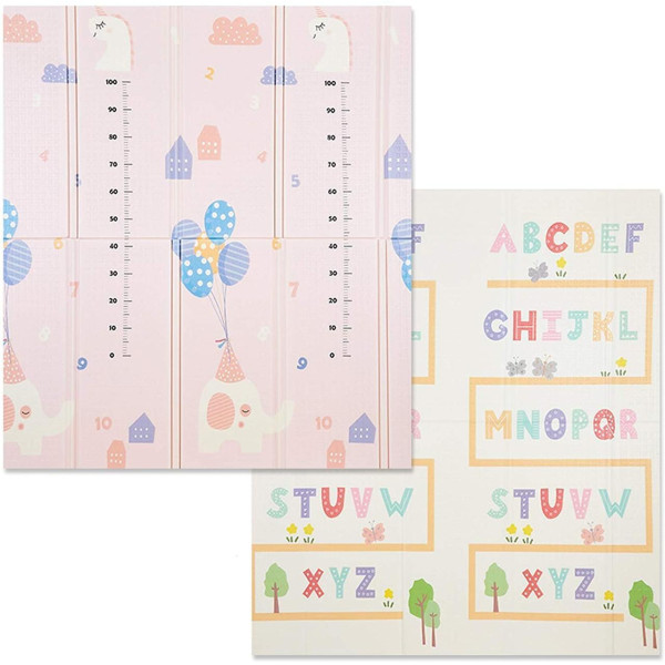 Детский складной развивающий термо коврик двусторонний 