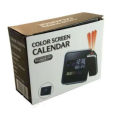 Настольные часы - метеостанция с проекцией времени на стену Сolor Screen Calendar DS-8190 ∙ Проекционные часы с календарем