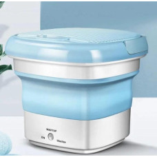 Складная стиральная машина портативная мини-машинка для стирки Maxtop Silicon Washing Machine