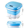 Складная стиральная машина портативная мини-машинка для стирки Maxtop Silicon Washing Machine