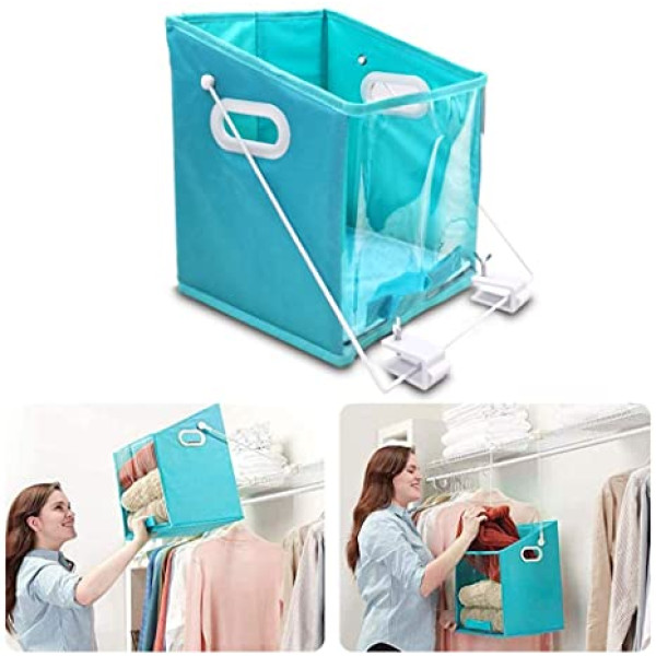 Органайзер – корзина для вещей ∙ Ящик для хранения универсальный складной Closet Caddy