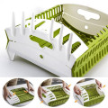 Органайзер – сушилка Collapsible Dish Rack ∙ Складная кухонная подставка для сушки посуды