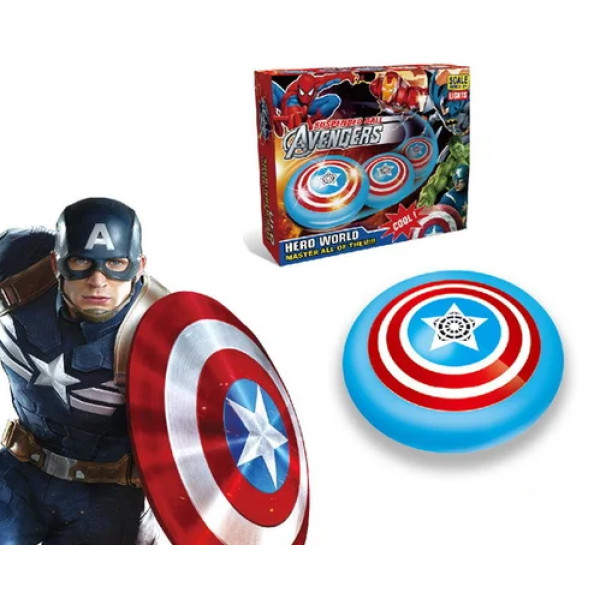 Летающий футбольный мяч Heroes 789-14 ∙ Аэромяч для домашнего футбола ∙ Ливитирующий мяч Air Hoverball