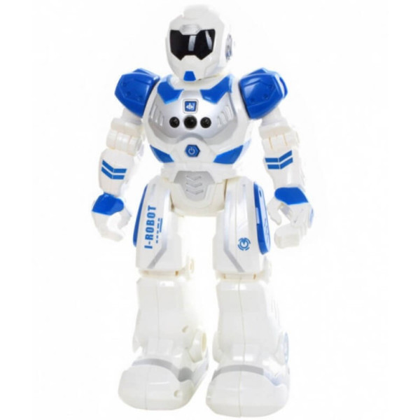 Интерактивный робот-полицейский на радиоуправлении 1609 ∙ Интерактивная многофункциональная игрушка Робот с пультом управления ∙ USB зарядка