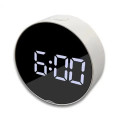 Настольные электронные зеркальные LED часы DT-6505 с будильником, календарем и термометром