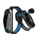 Фитнес браслет Smart Watch TWS T90 2 в 1 ∙ Умные часы + беспроводные наушники ∙ Шагомер ∙ Пульс ∙ Оксиметр ∙ Статистика сна и активности