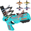 Детский игрушечный пистолет – катапульта с самолетиками Air Battle с летающими самолетами