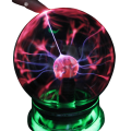 Плазменный шар Тесла с молниями ∙ Светильник - ночник Магический стеклянный шар Plasma Light Magic Flash Ball, диаметр 15 см